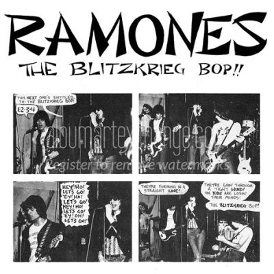  Blitzkrieg Bop una oda al caos sonoro con un toque de rebelión adolescente